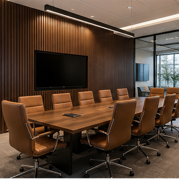 Boardroom cabinetry