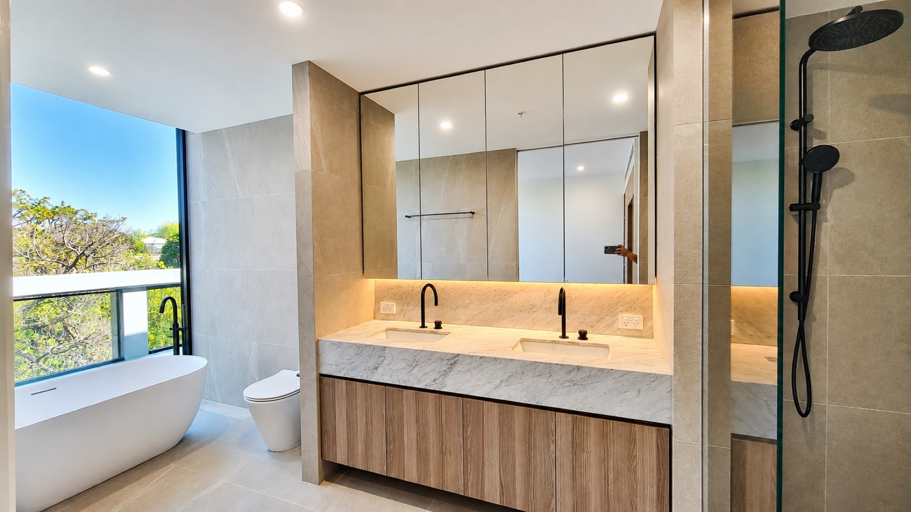 Custom bathroom vanity project 1