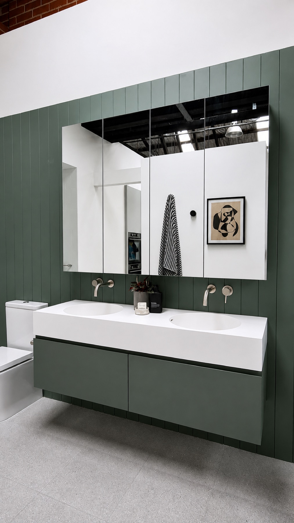 Custom bathroom vanity project 3