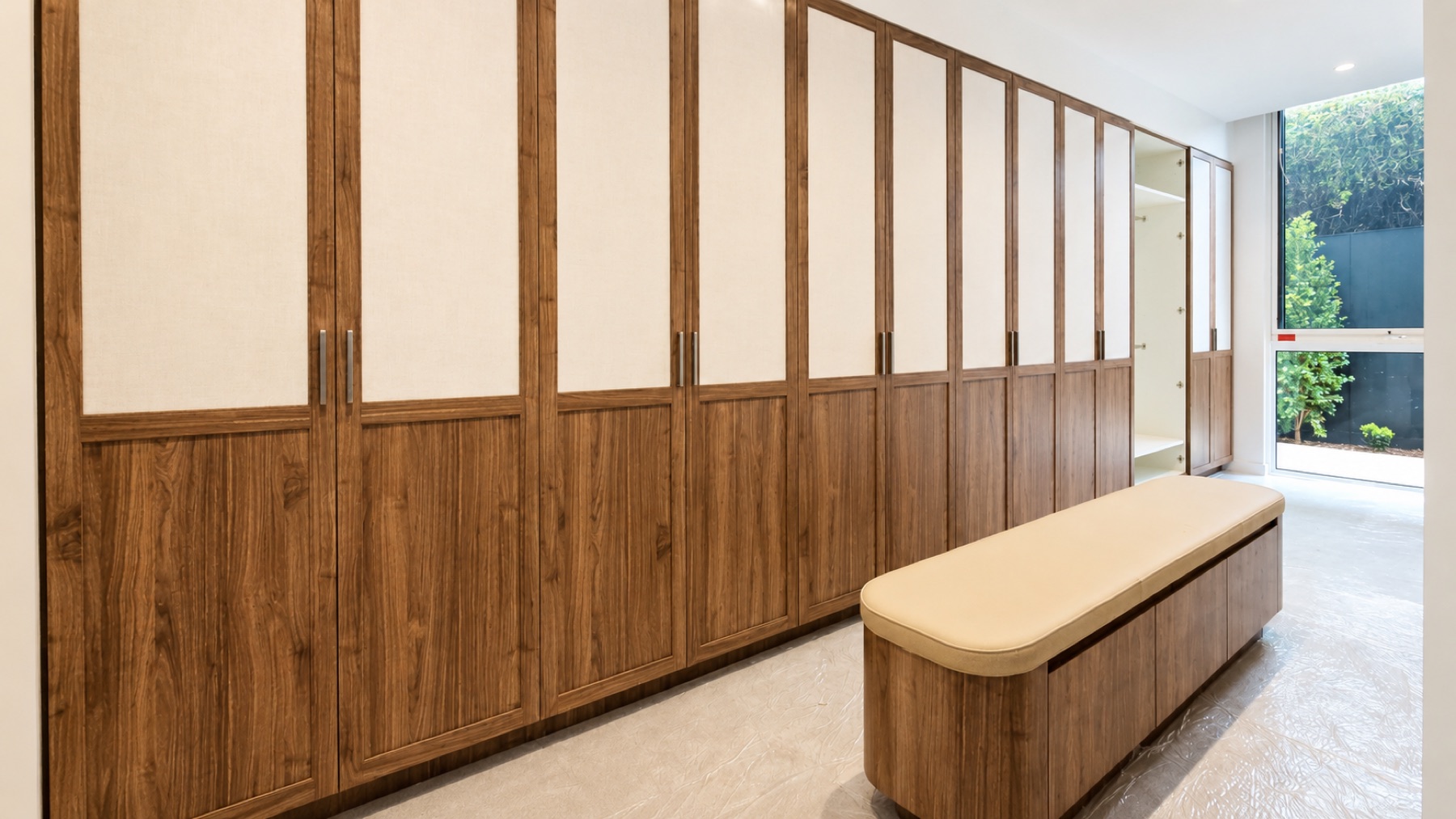 Custom walk-in wardrobe project 5